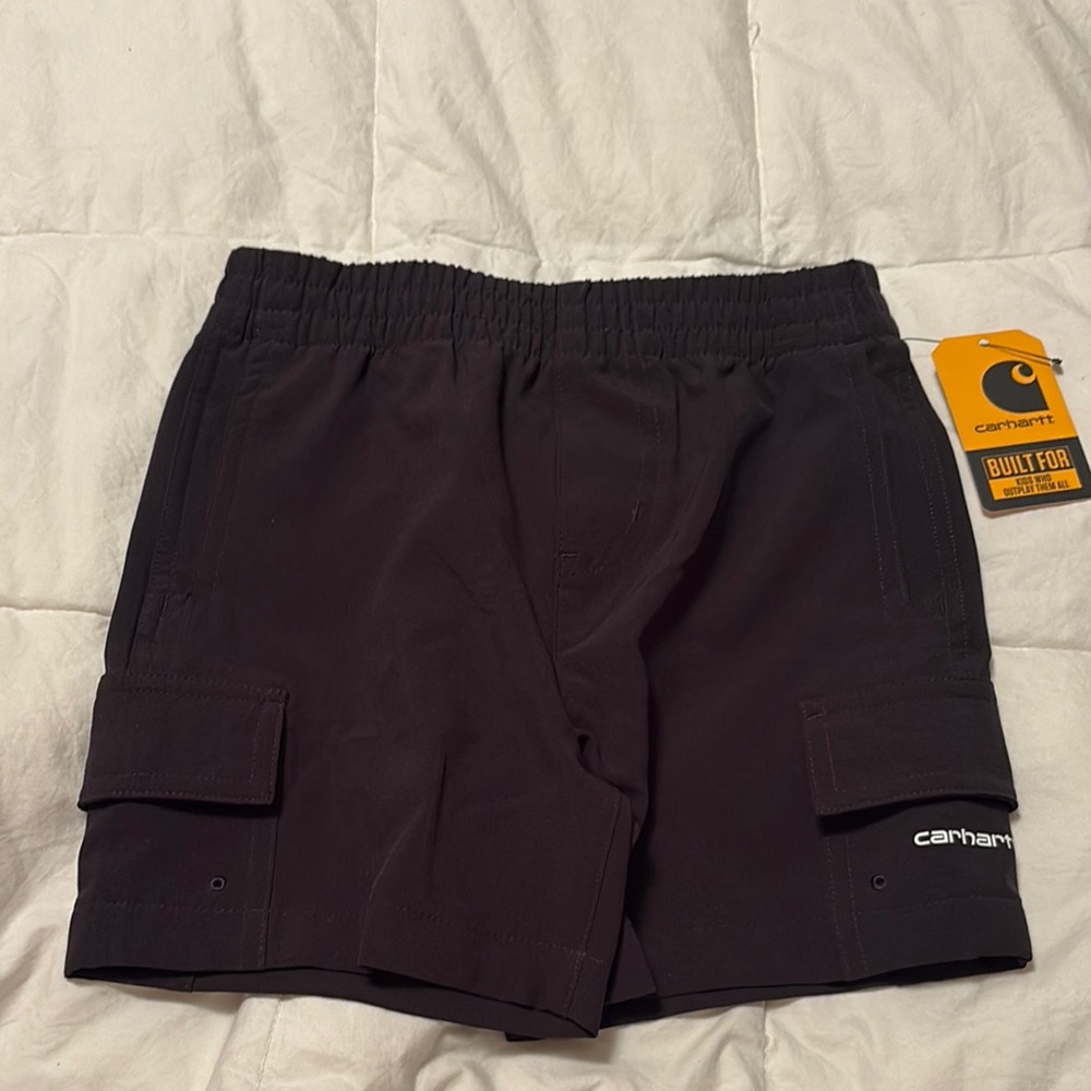 Carhartt boys  Black Cargo Shorts
